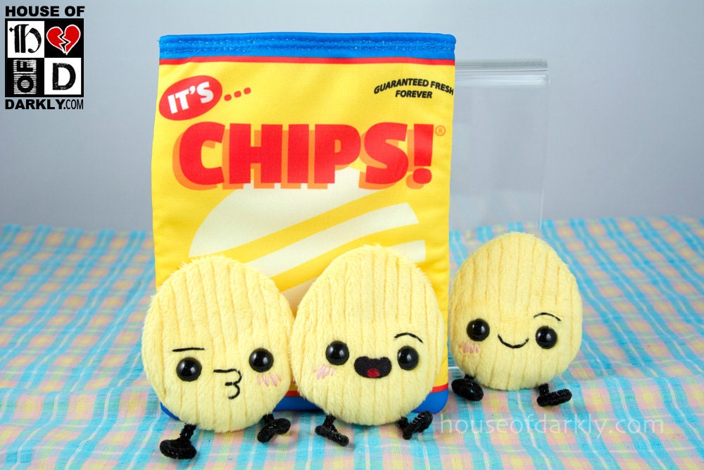 Made to Order Chip and Potato Plush Toys Custom Toys Netflix TV Show  Handmade Custom Plush Toy 
