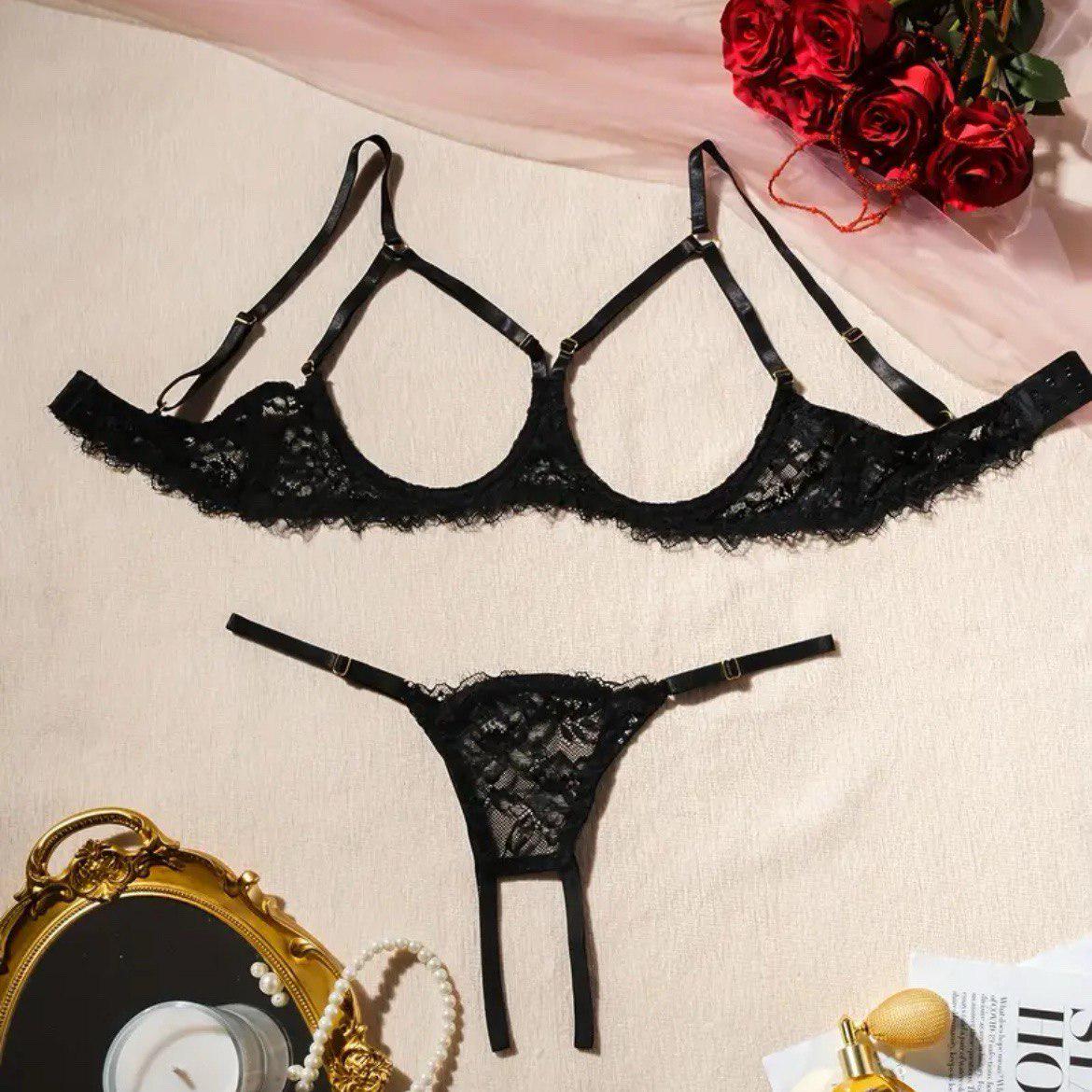 See Through Lingerie Open Lingerie Lingerie for Sex Sexy Lingerie Hot  Lingerie Open Croth Lingerie See Through Panties Green Lingerie