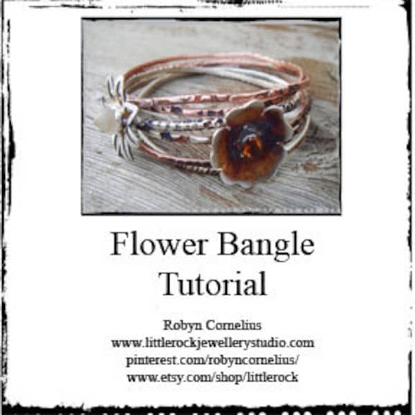 Brazaletes de flores