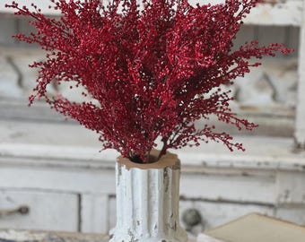 Faux Red Berry Bush - 18 Inch Christmas Florals