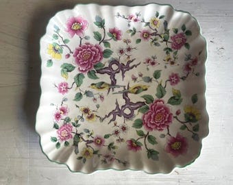 Vintage Staffordshire China James Kent Ltd. Old Foley Strawberry