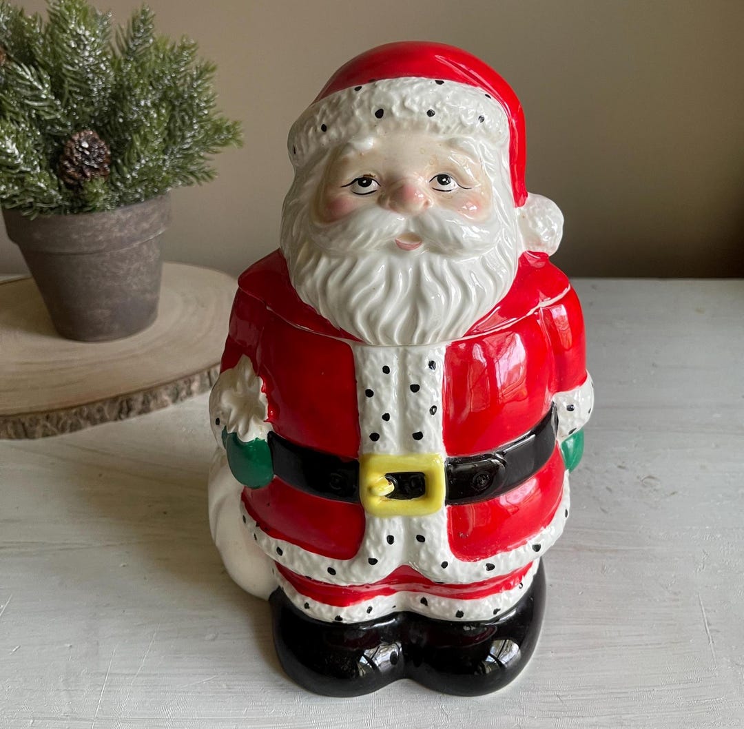 Vintage Santa Cookie Jar