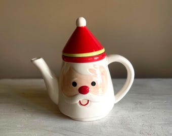 Vintage Snowman Teapot | Christmas Teapot | Vintage Christmas | Snowman | Vintage Snowman | Snowman Teapot | Small Teapot