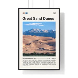 Great Sand Dunes National Park Poster