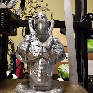 3D printed Deadpool bust