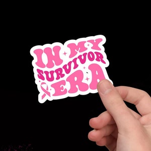 Breast CANCER AWARENESS Sticker, Survivor Sticker, Pink Ribbon Sticker, Warrior Sticker, Survivor Sticker, Support Sticker,