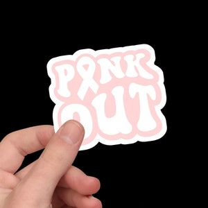 CANCER AWARENESS Sticker, Pink Ribbon Sticker, Warrior Sticker, Cancer Survivor Sticker, Support Sticker,
