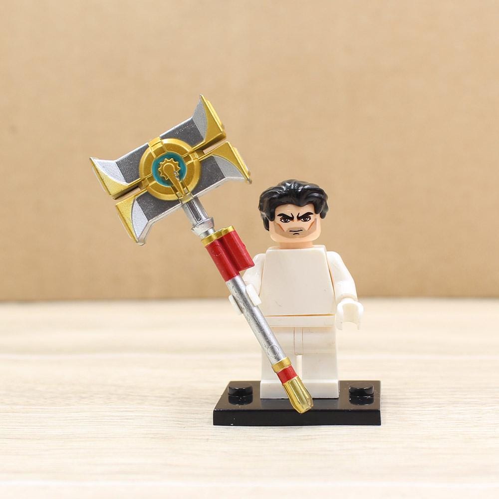 Custom UV Printed Mini Figure Jayce Upgrade Kit - Video Game LOL