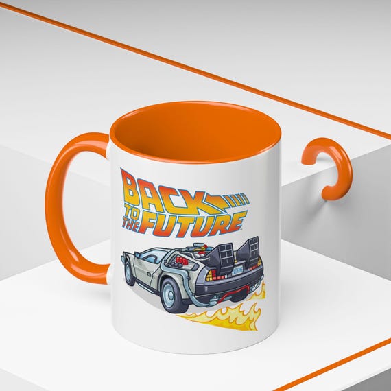 Back to the Future Coffee Mug: Retro Sci-Fi Movie Gift