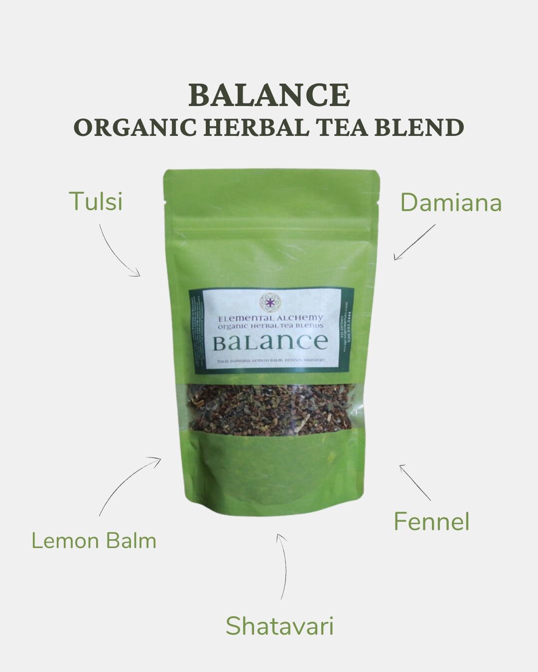 Balance: Organic Herbal Tea Blend women's Tea Blend, Balance Female ...