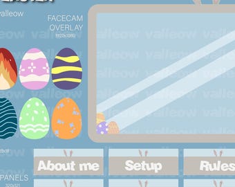 Twitch Easter Overlay Pack