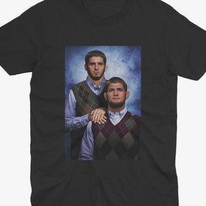 Funny Islam & Khabib Step Brothers T Shirt, MMA t shirt, mma fan, Ufc fan, Ufc t shirt, khabib nurmagomedov, Islam Makhachev, Khabib T Shirt