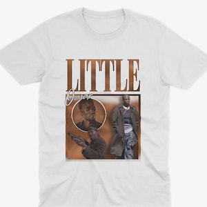 Omar Little Retro Homage T Shirt – Iconic The Wire T Shirt, Omar The Wire TV Show, Stringer Bell, Jimmy Mcnulty, Senator Clay Davis T Shirt