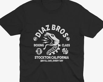 Diaz Brothers Stockton T Shirt – Boxing T Shirt, MMA t shirt, mma fan, Ufc fan, Ufc t shirt, Diaz Brothers, Nate Diaz T Shirt