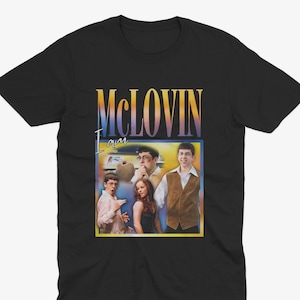 T-shirt I AM MCLOVIN, Superbad T-shirt, Mclovin Superbad, Superbad T-shirt I Am Mclovin, Superbad film, Jonah Hill, Superbad citation