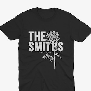 The Smiths Rose Graphic Tee – iconisch "Life Is Very Long" – albumkunst jaren 80 – Vintage muziekshirt, The Smiths T-shirt, The Smiths-cadeau Morrissey
