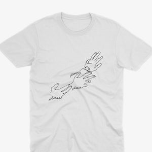 The Smiths &quot;Please Please Please&quot; Minimalist Line Art Tee – 80s Album Art– Vintage Music Tee, The Smiths T Shirt, The Smiths Gift Morrissey