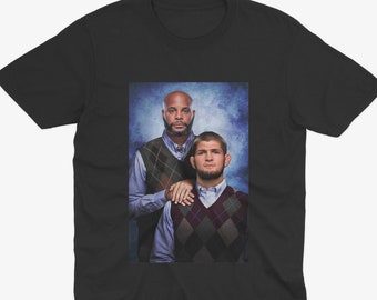 Funny Cormier & Khabib Step Brothers T Shirt, MMA t shirt, mma fan, Ufc fan, Ufc t shirt, Daniel Cormier, khabib nurmagomedov Khabib T Shirt