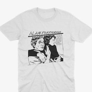 Alan Partridge Comic Style T-Shirt, britische Komödie Alan Partridge T-Shirt, lustiges Retro TV-T-Shirt, Alan Partridge Zitat, Alan Partridge Kunst