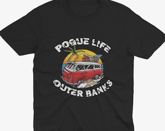 Pogue Life Outer Banks T-Shirt, OBX Fan Tee Inspired by John B, JJ, Kiara & Sarah, Funny Outer Banks Gift, Outer Banks Tee, Pogues for Life