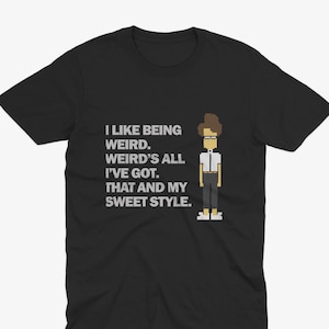 Ich mag es seltsam zu sein - Moss IT Menge T-Shirt - Moss IT Menge, Douglas Reynholm T-Shirt, Reynholm Industries T-Shirt, Es Menge T-Shirt, Es Menge Geschenk