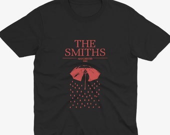 The Smiths Retro Tribute T Shirt - Manchester 1982 Design, 80s Album Art– Vintage Music Tee, The Smiths T Shirt, The Smiths Gift Morrissey