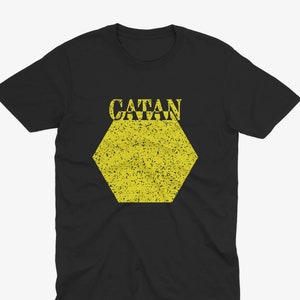EPIC Catan Hexagon T Shirt, Board Games T Shirt, Board Game Lover, Catan T Shirt, Funny Board Game, Settlers of Catan