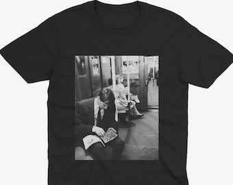 Iconic Bobby Fischer Chess T Shirt, Bobby Fischer Subway Chess Tee, Chess Grandmaster T Shirt, Chess Player Gift, Chess Art Chess Lover Gift