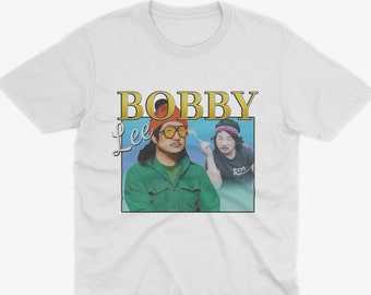 Bobby Lee Homage T Shirt, Bad Friends Podcast, Andrew Santino & Bobby Lee, Podcast T Shirt, I&#39;m Bobby Mom