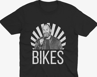 Iconic Tom Segura BIKES T Shirt, Bert Kreischer, 2 Bears 1 Cave T Shirt, 2 Bears Podcast, Comedy T Shirt, Comedy Podcast