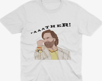 T-shirt FATHER IT Crowd - T-shirt Douglas Reynholm, T-shirt Reynholm Industries, T-shirt Crowd IT, Cadeau It Crowd, It Crowd Father