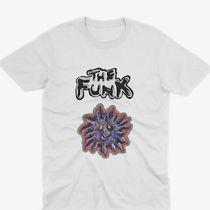 The Mighty Boosh &#39;The Funk&#39; T Shirt, Mighty Boosh T Shirt, Mighty Boosh Gift, Howard Moon Vince Noir, Old Gregg, Mighty Boosh Art