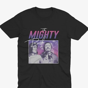 Das mächtige Boosh Hommage-T-Shirt, das mächtige Boosh-T-Shirt, mächtiges Boosh-Geschenk, Howard Moon Vince Noir, alter Gregg, mächtige Boosh-Kunst