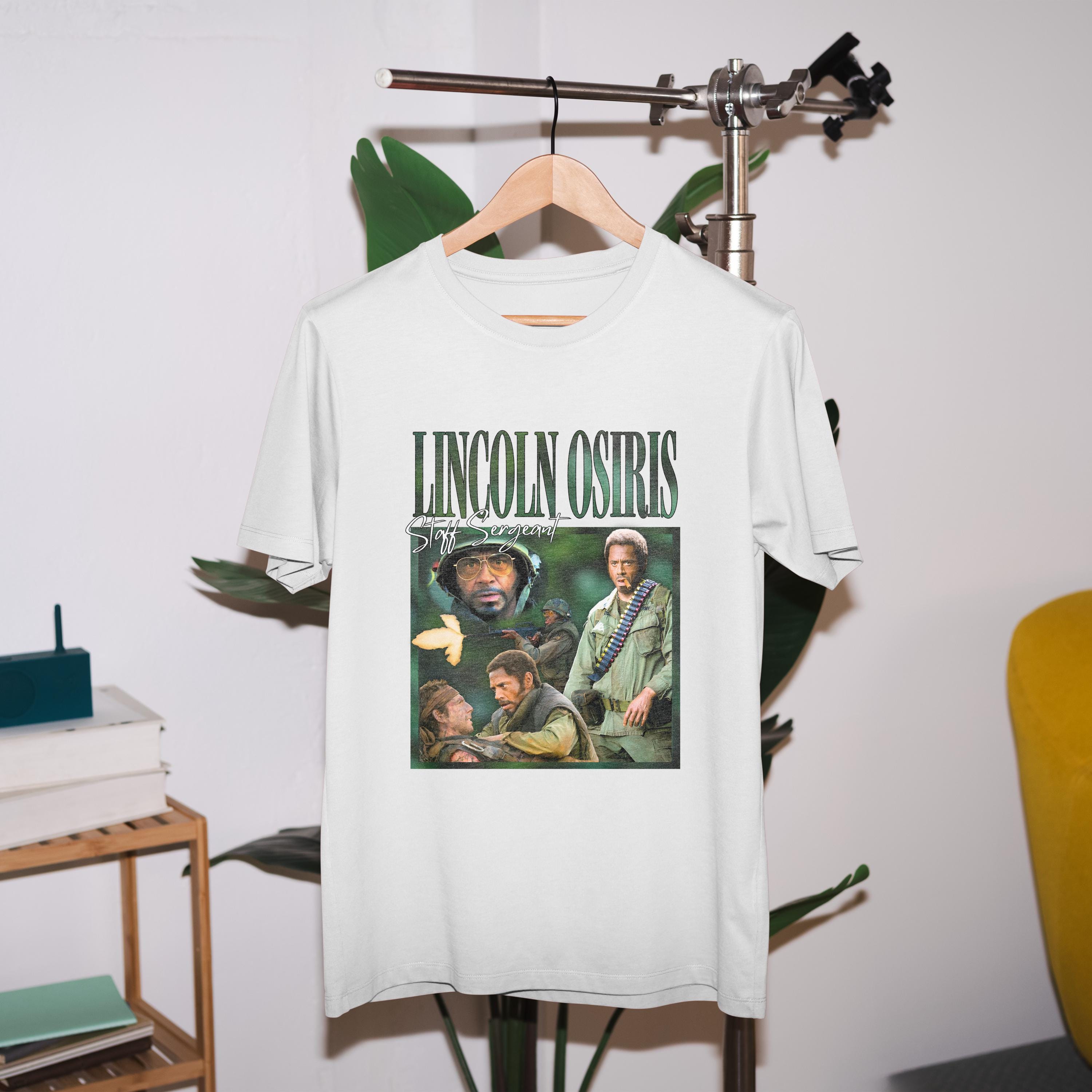 Lincoln Osiris Retro T Shirt - Tropic Thunder Movie, Tropic