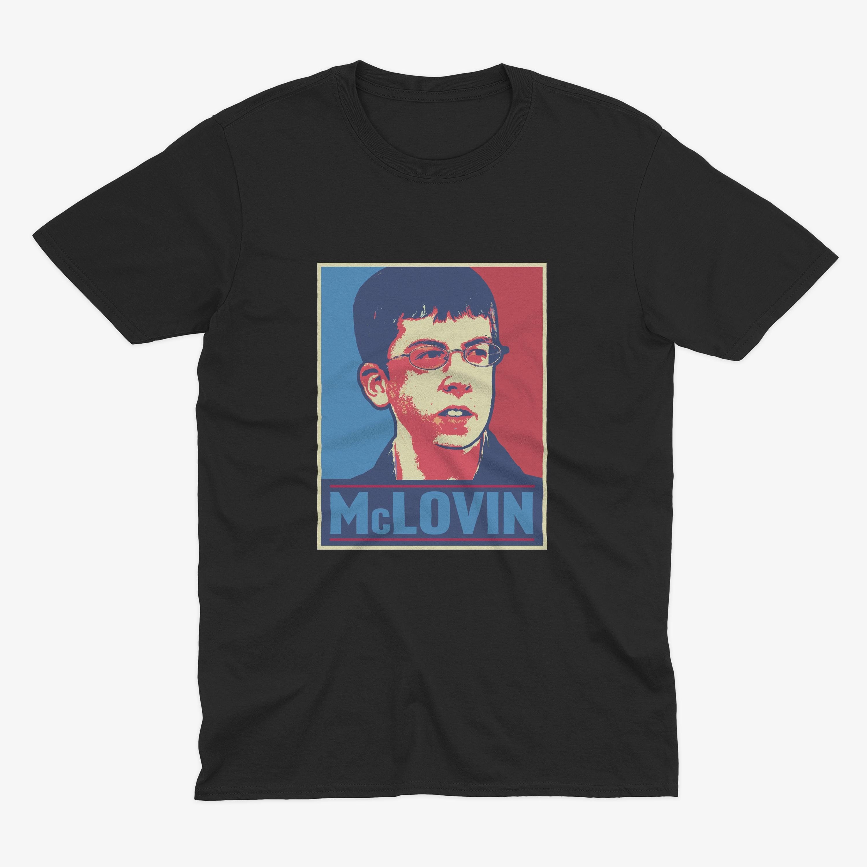 McLovin Tribute T Shirt, Superbad Tribute Tee for Fans of Fogell, Superbad 'I Am Mclovin' T Shirt, Superbad T Shirt, Jonah Hill, Seth Rogan