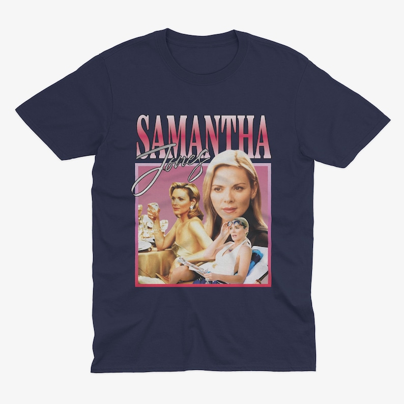 Samantha Jones Retro Tribute Tee, Iconic Sex and the City Character, SATC T Shirt, Sex and The City T Shirt, Samantha Jones Homage image 5