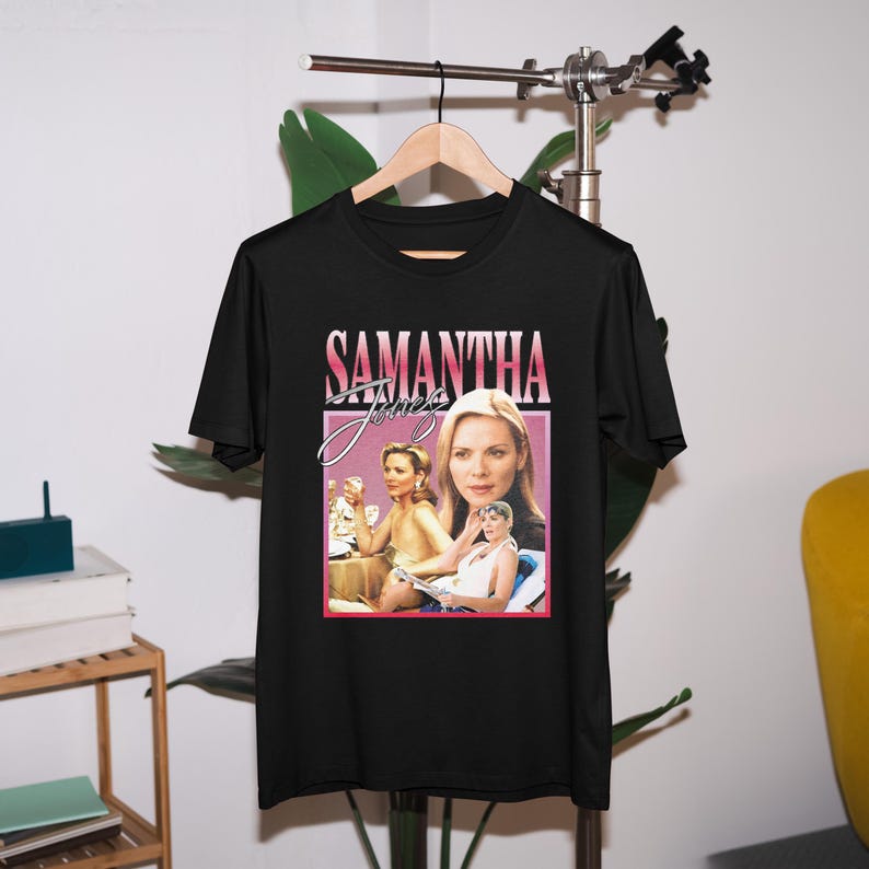 Samantha Jones Retro Tribute Tee, Iconic Sex and the City Character, SATC T Shirt, Sex and The City T Shirt, Samantha Jones Homage image 2