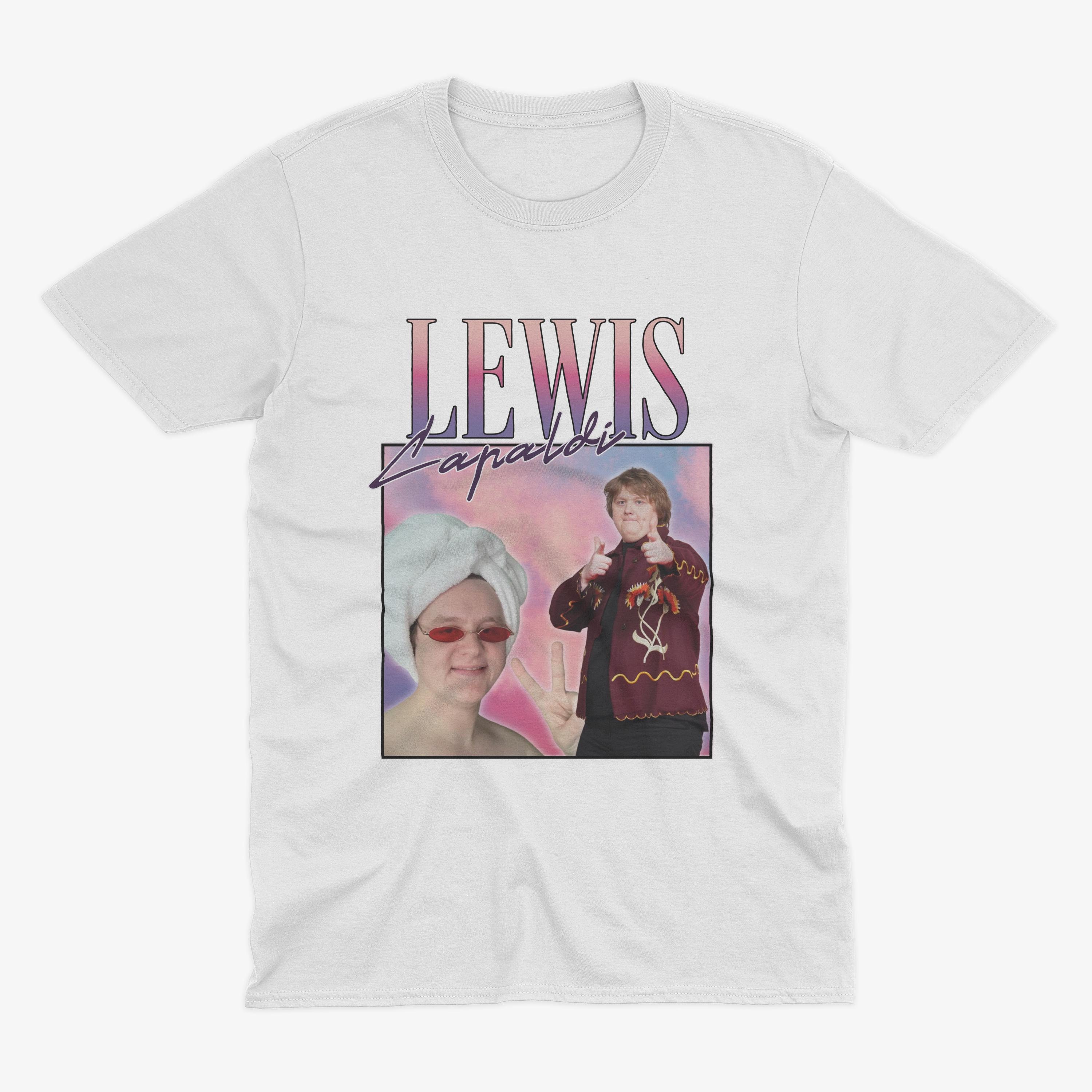 Retro Lewis Capaldi Graphic T Shirt - Retro Musician Graphic Shirt, Lewis Capaldi T Shirt, Lewis Capaldi Gift, Lewis Capaldi Tee