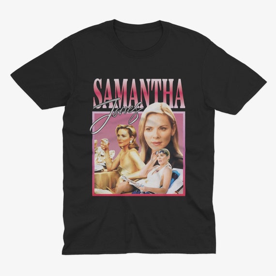 Samantha Jones Retro Tribute Tee, Iconic Sex and the City Character, SATC T Shirt, Sex and The City T Shirt, Samantha Jones Homage