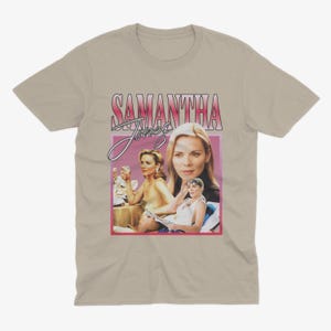 Samantha Jones Retro Tribute Tee, Iconic Sex and the City Character, SATC T Shirt, Sex and The City T Shirt, Samantha Jones Homage image 6