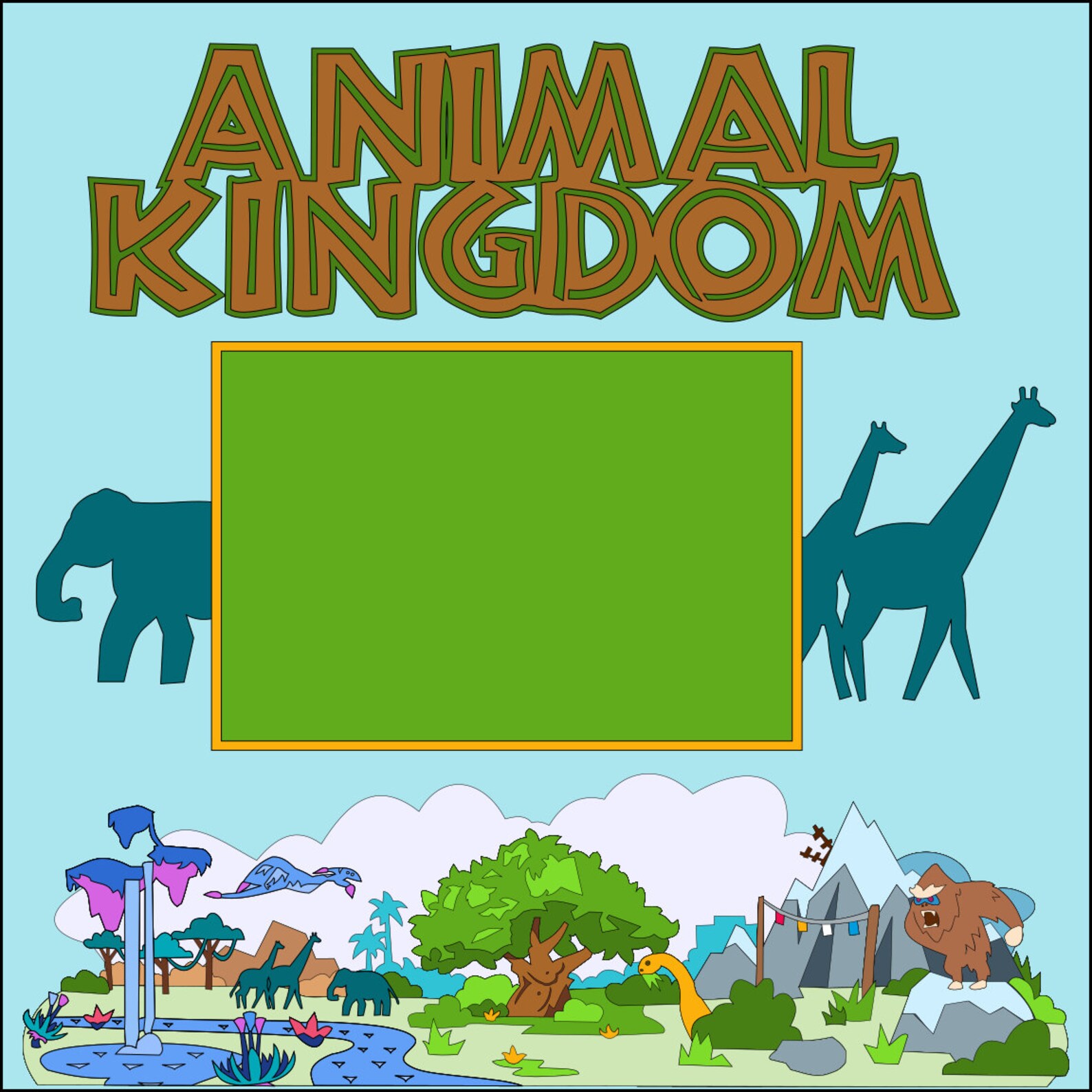 Animal Kingdom Title Page - Etsy