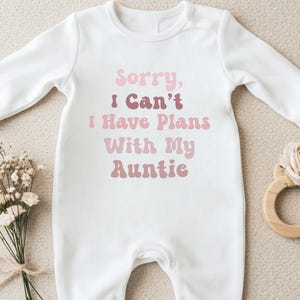 Personalisierte Baby wachsen für Tante, benutzerdefinierte Neugeborenen Andenken Geschenk, einzigartige Baby-Kleidung Geschenk, niedlichen Body für Familie Liebe