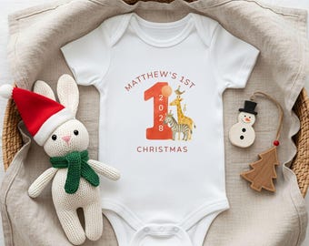 Grenouillère Bébé Père Noël Avec Casquette - Neuf Avec Étiquettes (XNO-386)