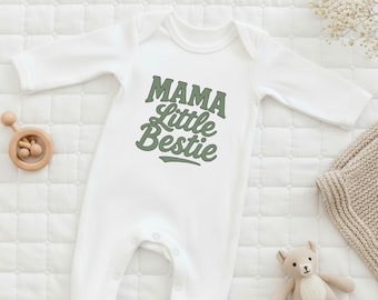 Mama Little Bestie Bodysuit: Mother's Day Gift from Baby