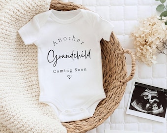 Another Grandchild Baby Announcement: Pregnancy Reveal Gift For Grandparents