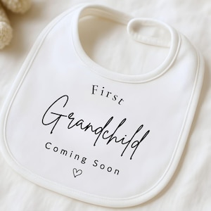 First Grandchild Baby Announcement: Pregnancy Reveal Gift For New Grandparents image 3