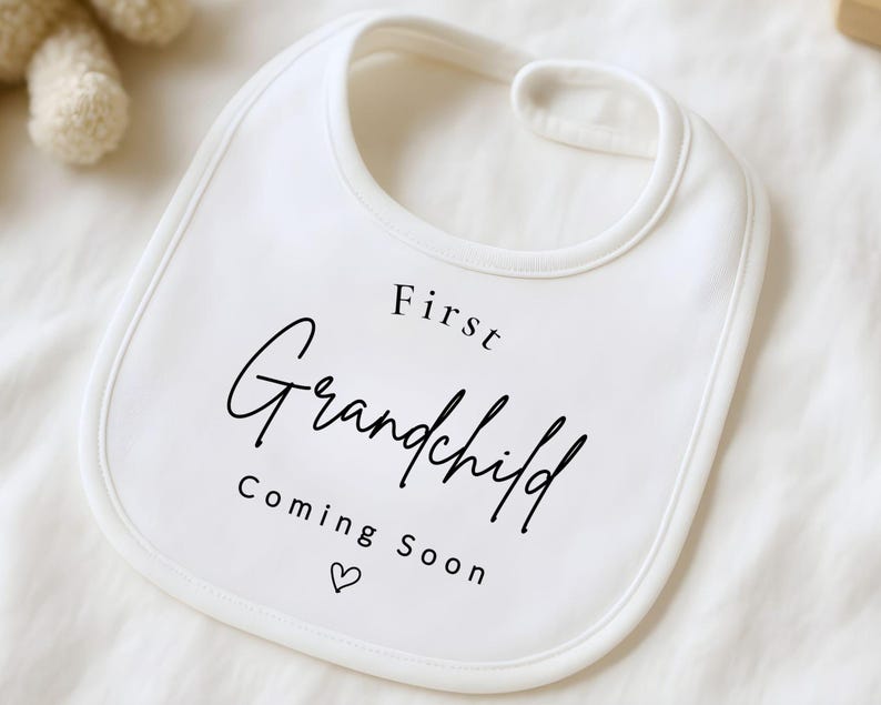 First Grandchild Baby Announcement: Pregnancy Reveal Gift For New Grandparents image 3