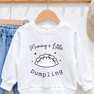 Mummy's Little Dumpling Baby Grow: Newborn Bao Dumpling Outfit, Funny Dim Sum Baby Clothes, Baby Shower Gift
