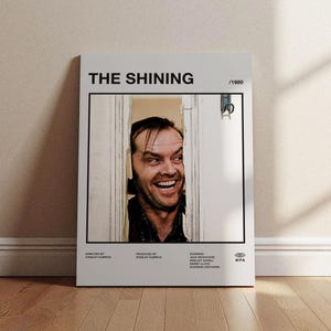The Shining Movie Poster, The Shining Poster, The Shining Print, The Shining Minimalist Movie Poster, The Shining Wall Print