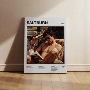 Saltburn Movie Poster, Saltburn Poster, Saltburn Print, Minimalist Movie Poster, Wall Print, Wall decor